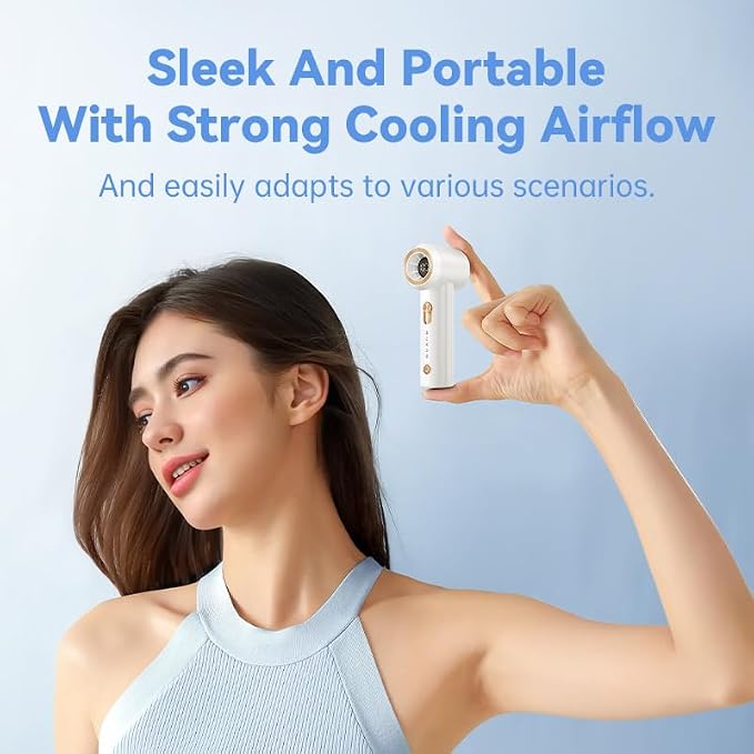 Portable Fan For Travel Mini: Small Pocket Handheld Personal Rechargeable - Image 5