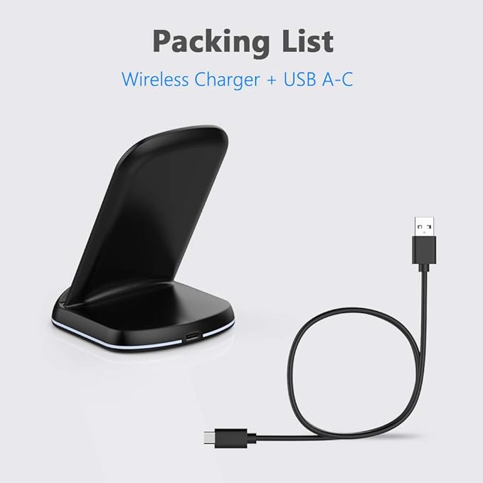 Yootech Wireless Charger, 10W Max Wireless Charging Stand, Compatible - Image 6