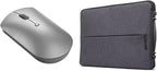 Lenovo 600 Bluetooth Silent Mouse, Adjustable DPI, 4 Button & Urban Laptop by LENOVO