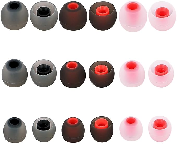 Earbud Tips Ear Bud Tips Soft Anti Slip Washable and Reusable Silicone - Image 7