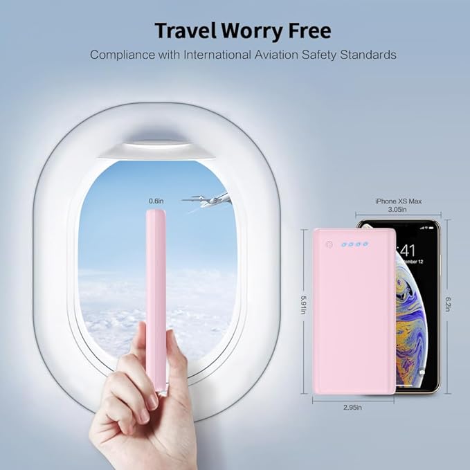 Portable Charger Power Bank 26800mah, Ultra-High Capacity Safer External Cell - Image 3