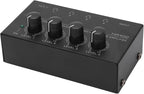 4-Channel Stereo Headphone Amplifier Ultra Low Noise + Power Adapter Perform - Image 4