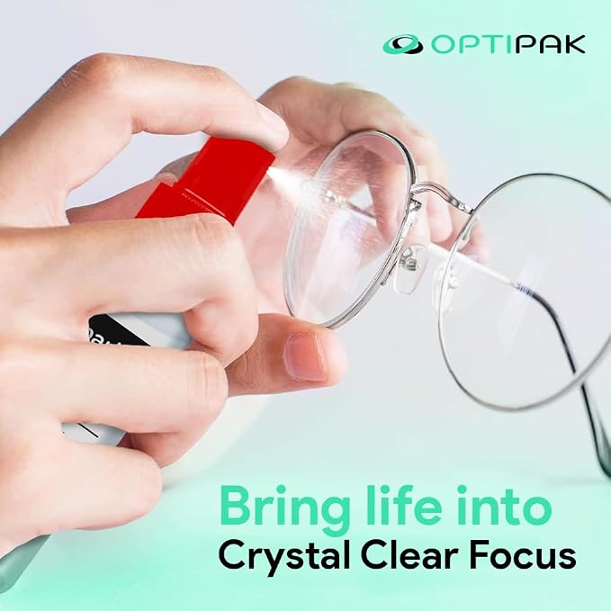 Sparkle Anti-Reflective Lens Cleaner Spray kit | 2oz Glasses Cleaner Spray + - Image 8
