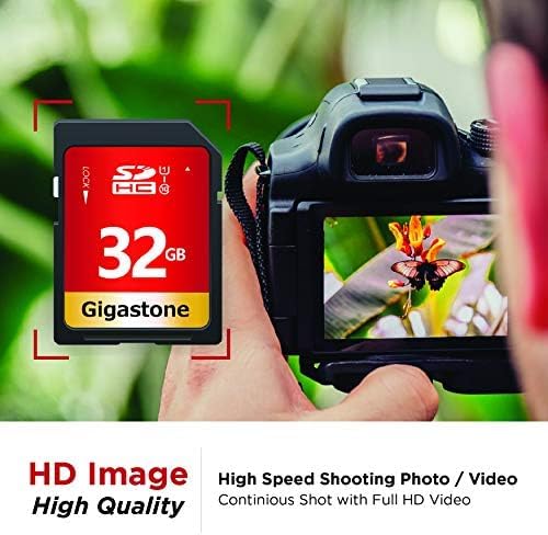 GIGASTONE 32GB SD Card 100-Pack UHS-I U1 Class 10 SDHC Memory Card High-Speed - Image 5