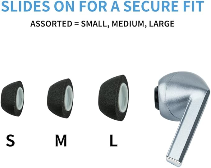 Comply TrueGrip MAX | Premium Memory Foam Replacement Earbud Tips - Image 9