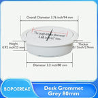 Desk Grommet 3-1/8", Desk Hole Cover - Image 8