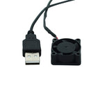 DEVMO 2pcs USB 5V DC Fan 2510 Small 2 pin Cooling Cooler Computer 25mm X 10mm - Image 3
