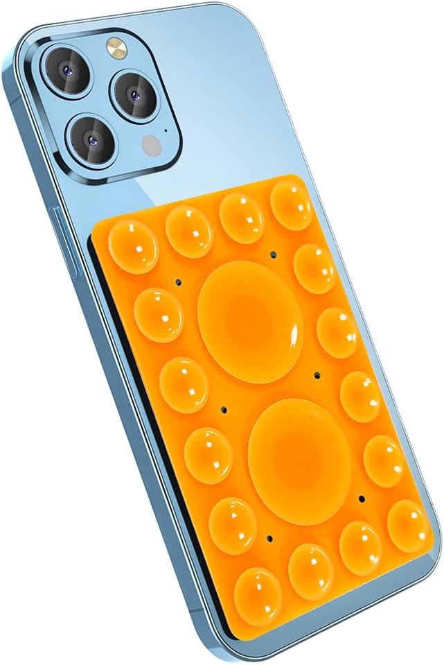 Silicone Suction Phone Holder, Adhesive Phone Accessory by CMZZ