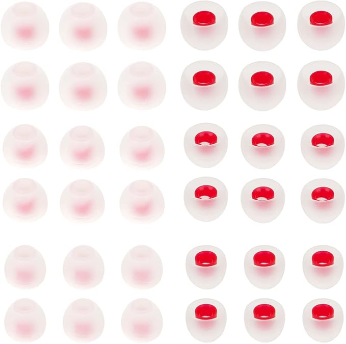 18 Pairs Silicone Earbud Tips Replacement Ear Tips by WKYMY