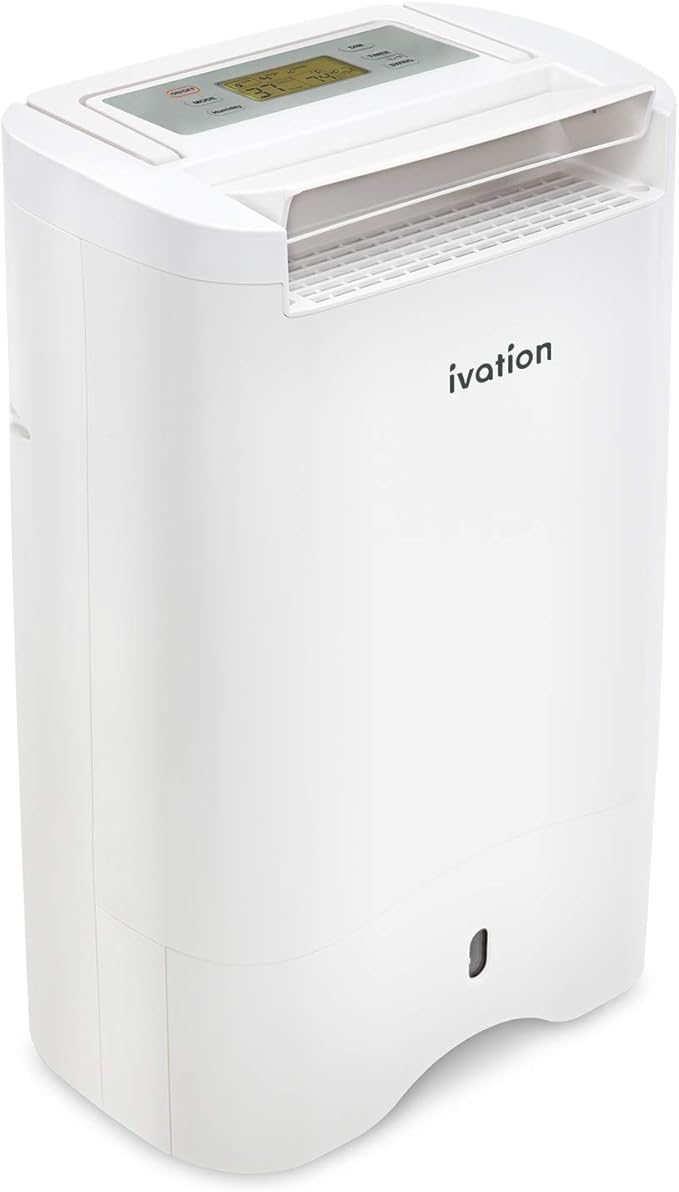 Ivation 19 Pint Small-Area Desiccant Dehumidifier Compact and Quiet - by Ivation