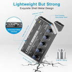 LZSIG Mini Audio Mixer, Stereo Line Mixer - Image 6