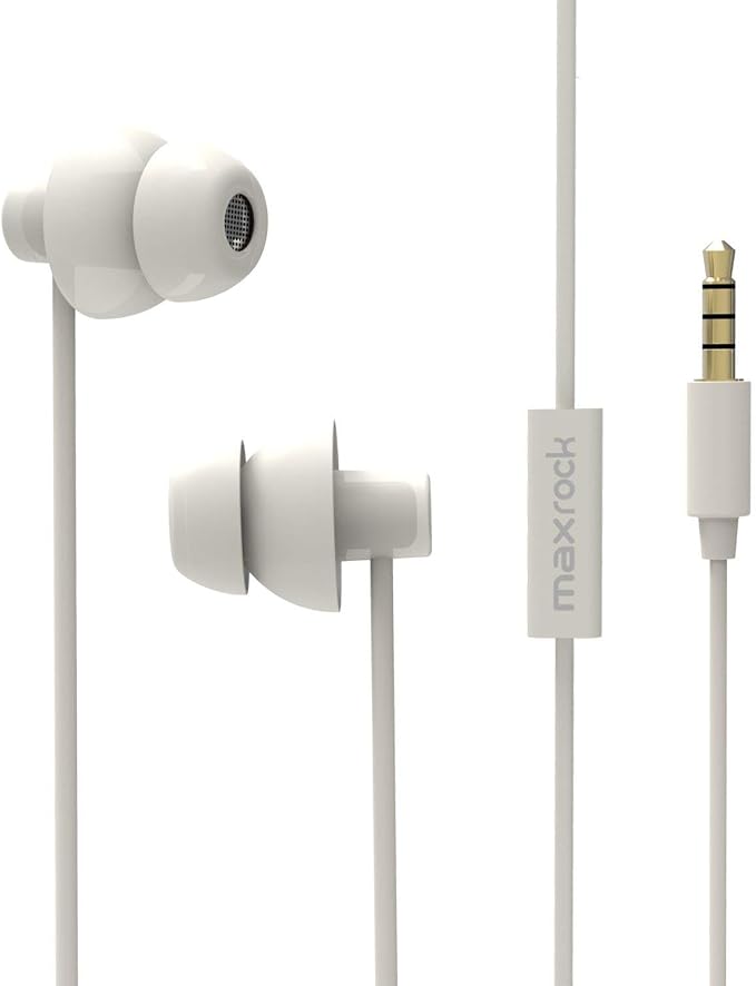 MAXROCK Sleeping Headphones, in-Ear Soundproof Earplug Soft Earbuds by MAXROCK