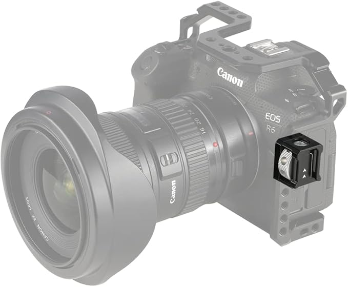 NICEYRIG Cold Shoe Adapter for ARRI Mount, Thumbscrew Easy Mounting Cold Shoe - Image 3