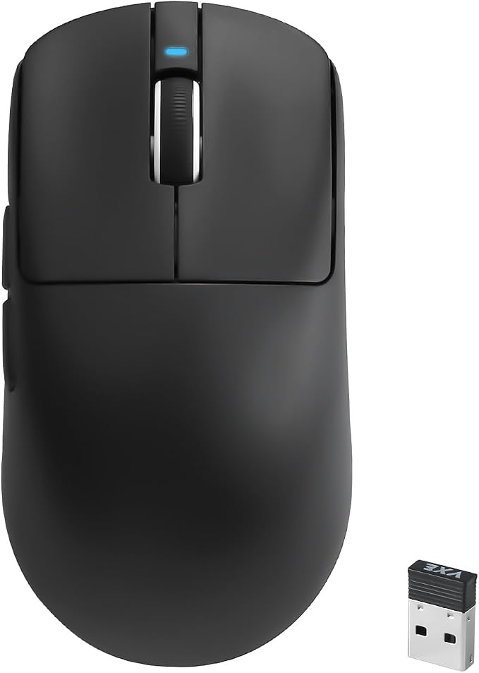 R1 SE+ Gaming Mouse, 18000 DPI, High-Precision PAW3395 SE Sensor, 55g by MIKIBY