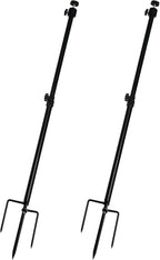 Trail Camera Mount, Height Adjustable & 360° Rotating Stake, Dual-Mode Base by Unknown