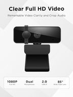 Lenovo Essential FHD Webcam Gen 2, Full HD, Dual Microphones, 85 Degree FOV - Image 4