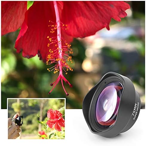 Professional Phone Camera Lens 75mm Macro Lens HD DSLR Effect Clip-on - Image 4