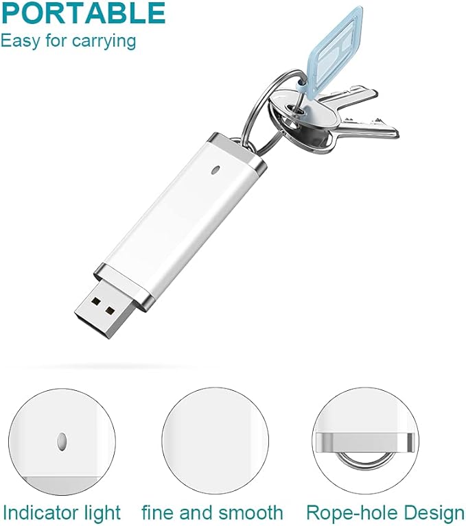 KEXIN 8 GB Flash Drive 10 Pack 8GB USB Flash Drive Thumb Drive Jump Drive Pen - Image 4