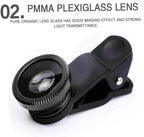 Phone Fisheye Lens 3in1 Wide Angle Fish Eye Macro Lenses Clip-on Universal Lens - Image 5