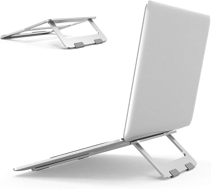 Laptop Stand, Aluminum Portable Foldable Laptop Support Stand Holder Desk Table by Unknown
