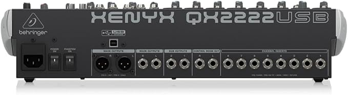 Behringer Xenyx QX2222USB Premium 22-Input 2/2-Bus Mixer - Image 5