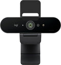 Logitech Brio 4K Webcam, Video Calling, Noise-Cancelling mic, HD Auto Light by Logitech