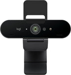 Logitech Brio 4K Webcam, Video Calling, Noise-Cancelling mic, HD Auto Light by Logitech
