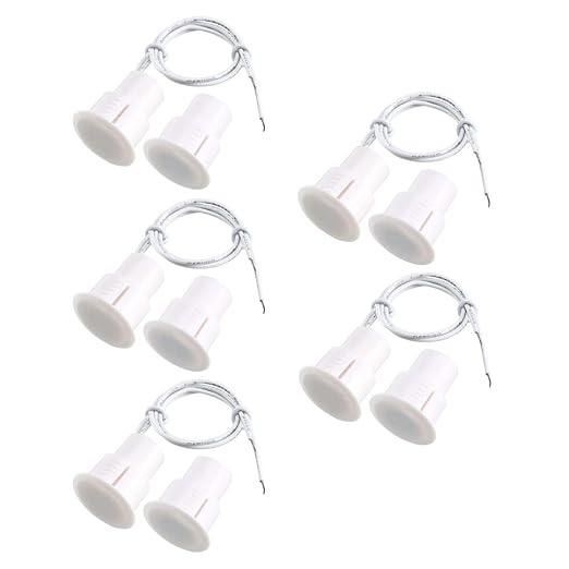 Magnetic Reed Switch RC-36 NC Recessed Wired Window Door Contact Sensor by VictorsHome