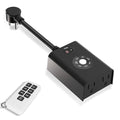 Minoston Outdoor Timer Outlet Waterproof by Minoston