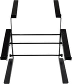 Rockville Rock2d2 Adjustable Dual Shelf DJ Controller Midi Keyboard Laptop Stand - Image 2