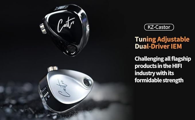 KZ Castor in Ear Monitor Headphones - Image 5