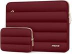 MOSISO 15-15.6 inch Laptop Case, 16 inch Puffy Laptop Sleeve Compatible by MOSISO