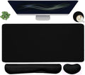 Large Mouse Pad and Keyboard Wrist Rest, Desk Pad by Youarenoble