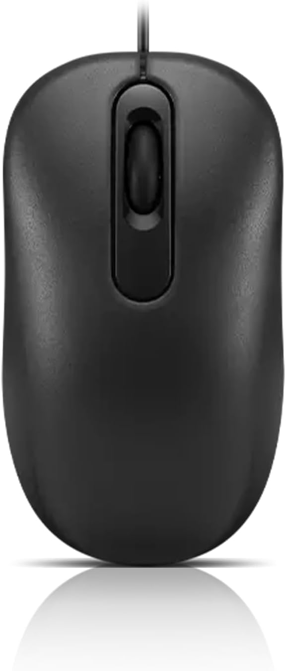 Lenovo 100 Wired USB Computer Mouse by LENOVO