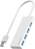 USB 3.0 Hub, Portable Slim USB Hub Adapter, 0.8 ft Multiple USB Splitter by ANYPLUS