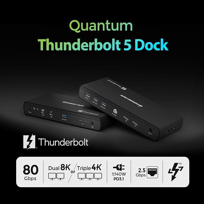 IOGEAR Quantum Thunderbolt 5 Dock Pro - Image 2