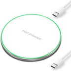 20W Fast Wireless Charger Pad, Wireless Phone Charging Station Compatible by WirelessCharger