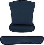 MOSISO Wrist Rest Support for Mouse Pad & Keyboard Set, Ergonomic Mousepad by MOSISO