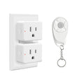 Greencycle Remote Control Outlet, Wireless Light Switch and 2 Outlet Plugs by greencycle