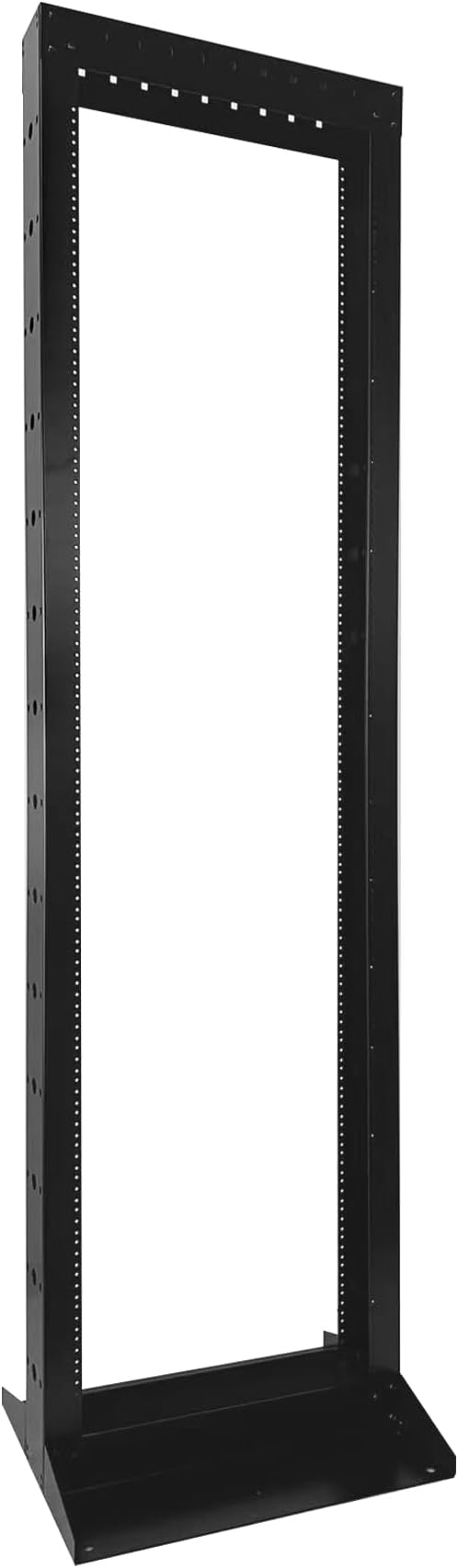 2 Post 42U Open Frame Server Rack 2-Post Server Rack Network Rack, No Tray by GlobalRack
