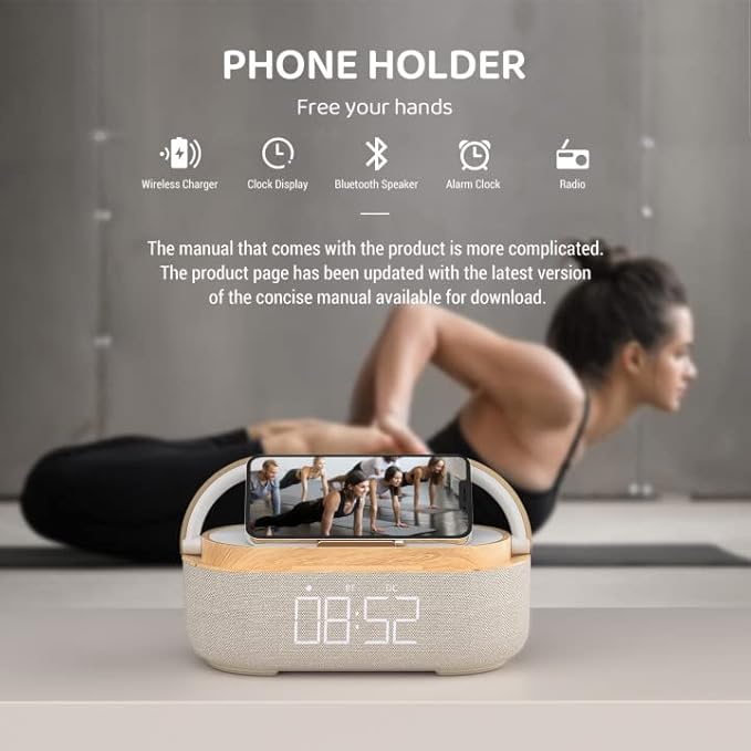 Bluetooth Speaker Alarm Clock - Image 6