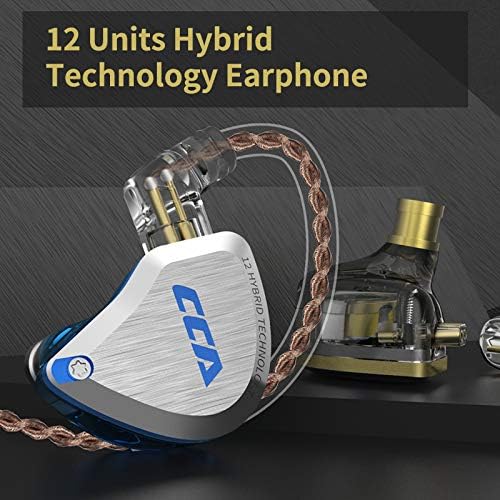 CCA C12 in Ear Monitor Headphones 5BA 1DD Hybrid HiFi IEM Earphones Noise - Image 6