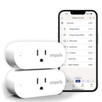 Emporia Energy Monitoring Smart Plug, WiFi Smart Outlet Plug Works by Emporia