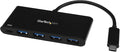 StarTech.com 4 Port USB C Hub - 60W Power Delivery Passthrough Charging - USB by StarTechcom