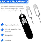 6 Pack SIM Card Removal Tool, Sim Card Tray Opening Tool Eject Pins Needle - Image 5