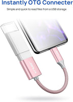 JSAUX USB C to USB 3.0 Adapter, Type C Male to USB Female OTG Cable Compatible - Image 5