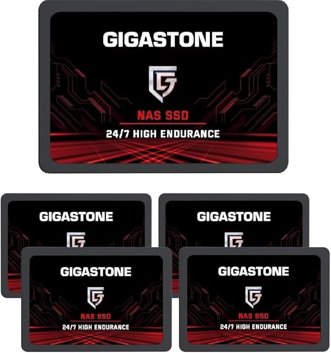 Gigastone SATA SSD 512GB 2.5 inch SSD 550MB/s Upgrade Laptop PC Memory and by Gigastone