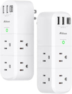 Surge Protector USB Outlet Extender, 6 AC Multi Plug Outlet and 3 USB Ports - Image 8