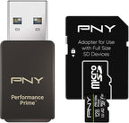 PNY 128GB PRO Elite Prime™ C10 U3 V30 A2 microSDXC Flash Memory Card & - Image 2