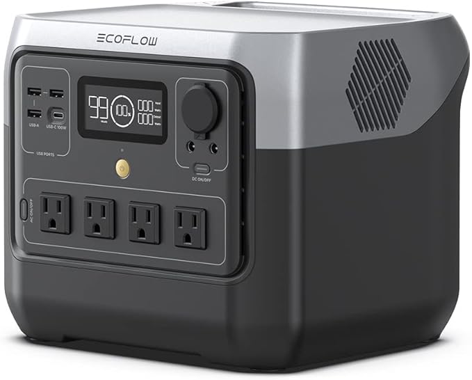EF ECOFLOW Portable Power Station RIVER 2 Pro, 768Wh LiFePO4 Battery, 70 Min by EFECOFLOW